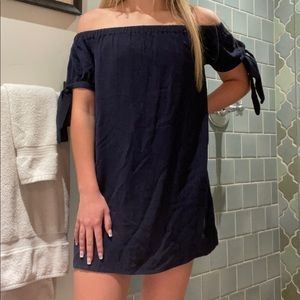 Off the shoulder dress